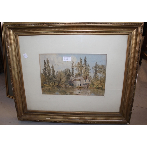 1411 - Terry Burke, pair of oil paintings on board, coastal scenes, 20 x 25cm, framed, together with a wate... 