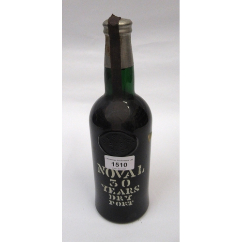 1510 - One bottle, Noval ' 30 Years Dry ' port