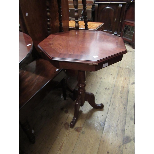 1858 - 19th Century mahogany commode side cabinet, small 19th Century mahogany rectangular drop-leaf Pembro... 