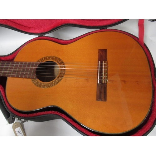 272 - Classical six string guitar in hard case