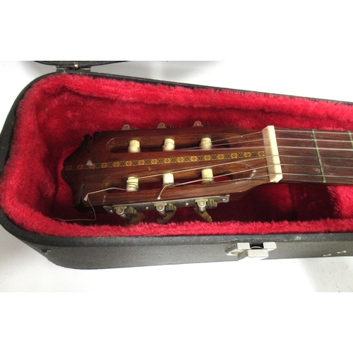 272 - Classical six string guitar in hard case