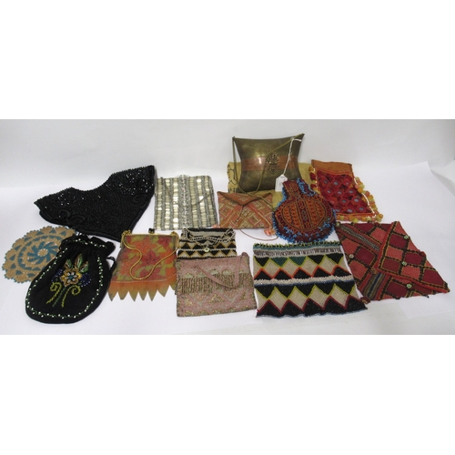 30 - Collection of various beadwork evening bags and other similar bags