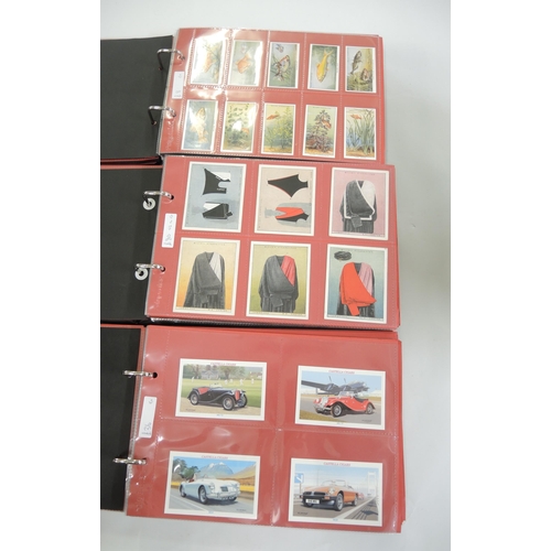 302 - Six albums of Wills cigarette cards