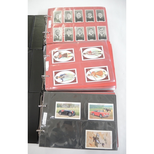 302 - Six albums of Wills cigarette cards