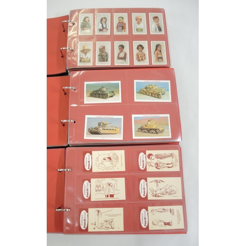 302 - Six albums of Wills cigarette cards