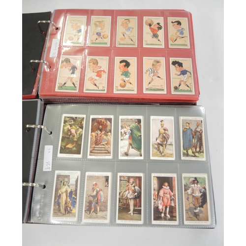 303 - Five albums of Players cigarette cards