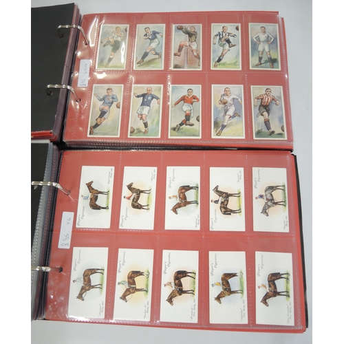 303 - Five albums of Players cigarette cards