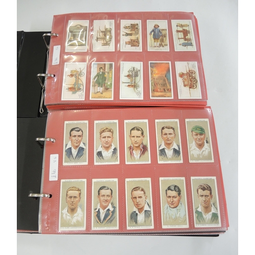 303 - Five albums of Players cigarette cards