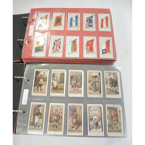 303 - Five albums of Players cigarette cards