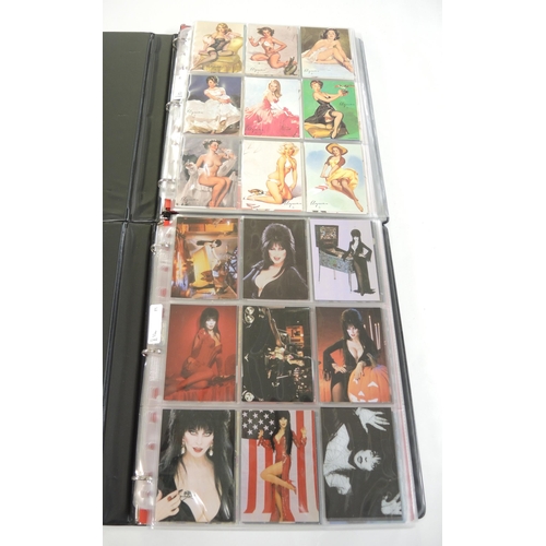 305 - Four albums of Comic Image cards, including Bone, Best of Boris, Elvira etc.