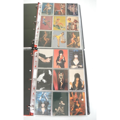 305 - Four albums of Comic Image cards, including Bone, Best of Boris, Elvira etc.