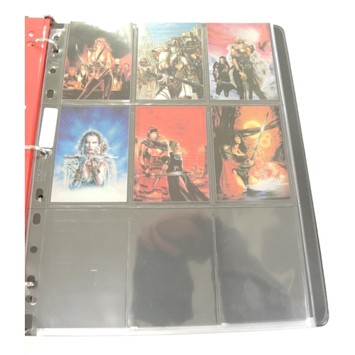 311 - Five albums of Comic Image trading cards, including Heavy Metal, Images of Josephine, Conan etc.