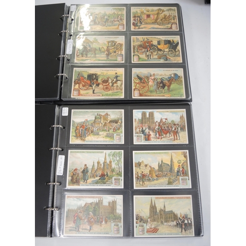 312 - Five albums of Liebig cards