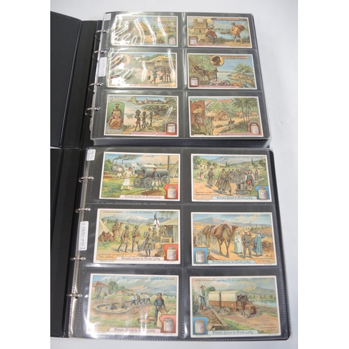 312 - Five albums of Liebig cards