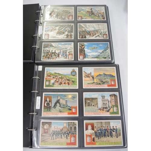 312 - Five albums of Liebig cards