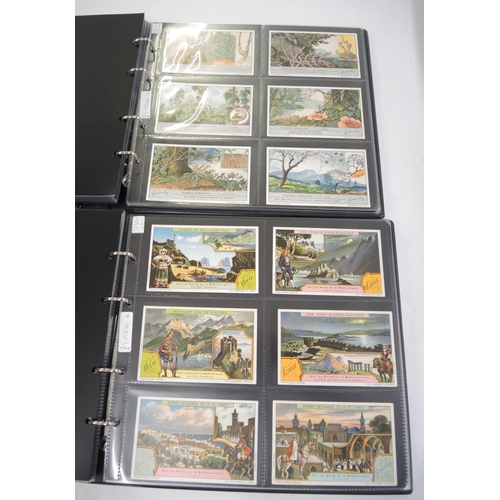 313 - Five albums of Liebig cards