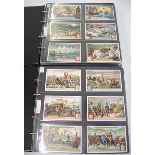 313 - Five albums of Liebig cards