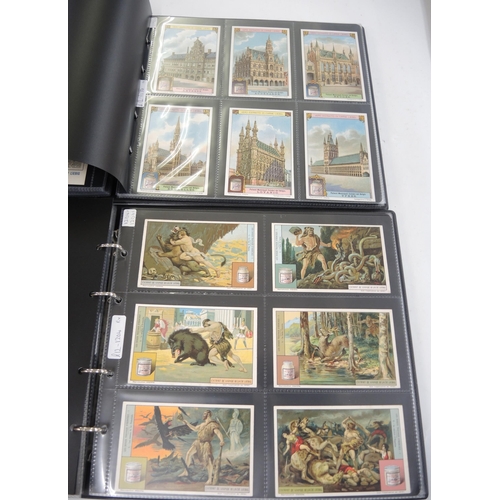 313 - Five albums of Liebig cards