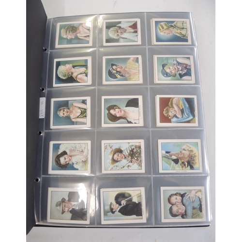 314 - Two albums of cigarette cards, including ATC, Bat, Bucktrout etc.