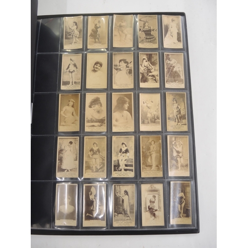 314 - Two albums of cigarette cards, including ATC, Bat, Bucktrout etc.