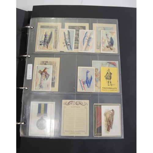 314 - Two albums of cigarette cards, including ATC, Bat, Bucktrout etc.