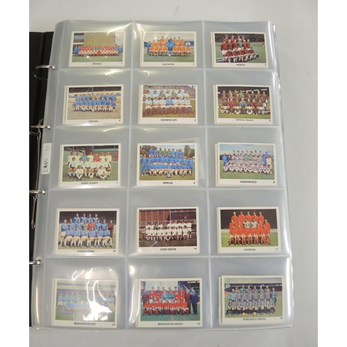 316 - Three albums of Sun football related cards