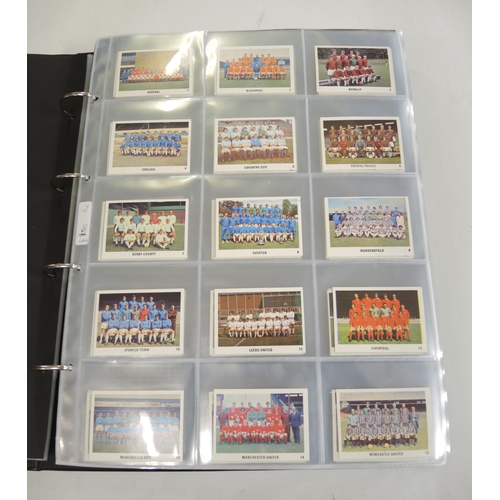 316 - Three albums of Sun football related cards