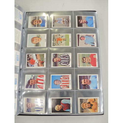 316 - Three albums of Sun football related cards