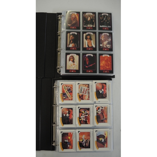 320 - Five albums of trading cards, including Impel, Topps, Rittenhouse, Star Trek Enterprise cards includ... 