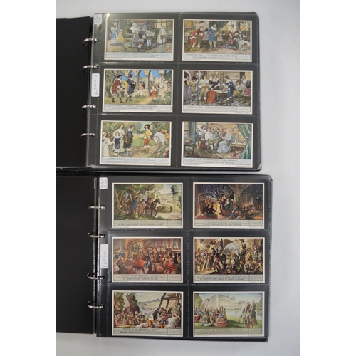 322 - Twelve albums of Liebig trading cards