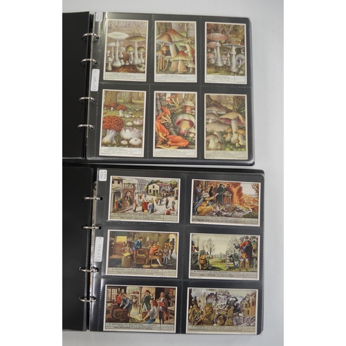 322 - Twelve albums of Liebig trading cards