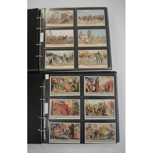 322 - Twelve albums of Liebig trading cards