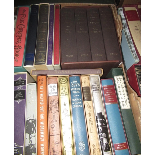 435 - Large quantity of Folio Society volumes, mostly with slip cases