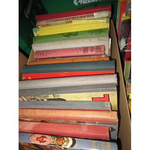 468 - Two boxes containing a quantity of early and later 20th Century children's books including various a... 