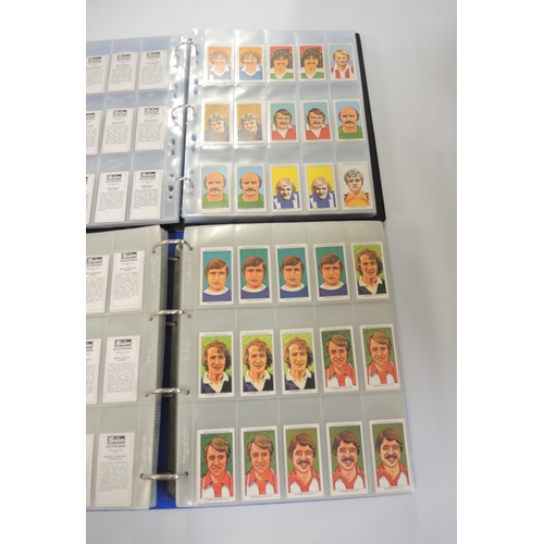 76 - Four albums of Sun Soccer cards