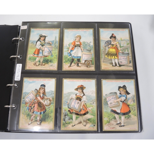 88 - Album containing thirty two sets of Liebig collectors cards