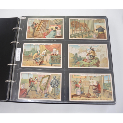 88 - Album containing thirty two sets of Liebig collectors cards