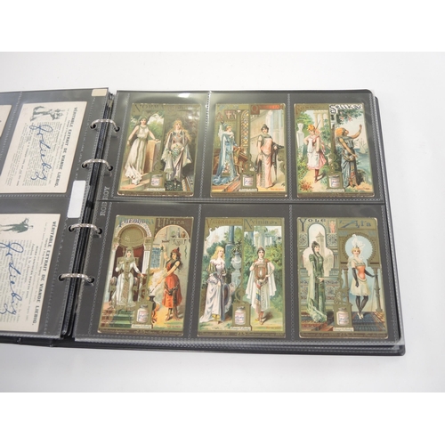 89 - Album containing thirty two sets of Liebig collectors cards