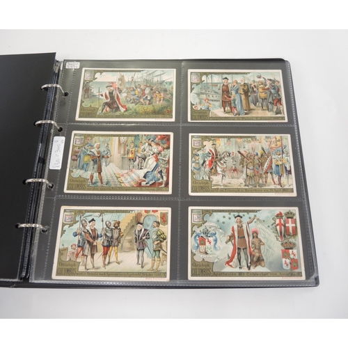 89 - Album containing thirty two sets of Liebig collectors cards