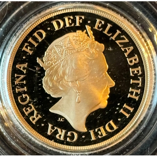 8 - 2019 Gold proof sovereign with original presentation case and packaging