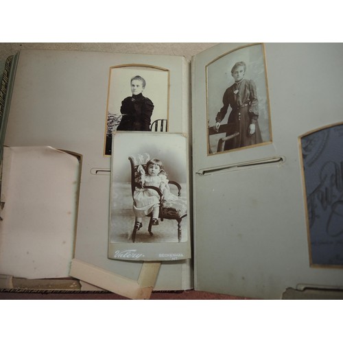 387 - Quantity of various 19th Century photograph albums including topographical