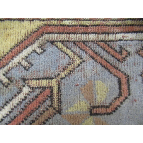 15 - Modern Turkish rug with a triple medallion design with wide borders in pastel colours, 250 x 161cm