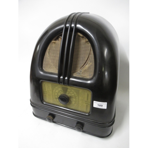 189 - Philco model 444 Bakelite cased radio