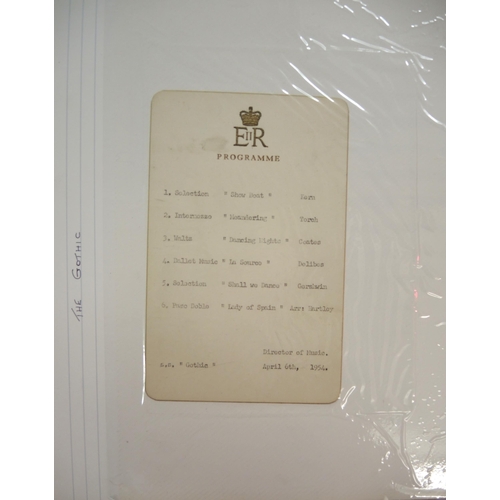 332 - Album containing a small quantity of photographs from the Royal Commonwealth tour of Elizabeth II