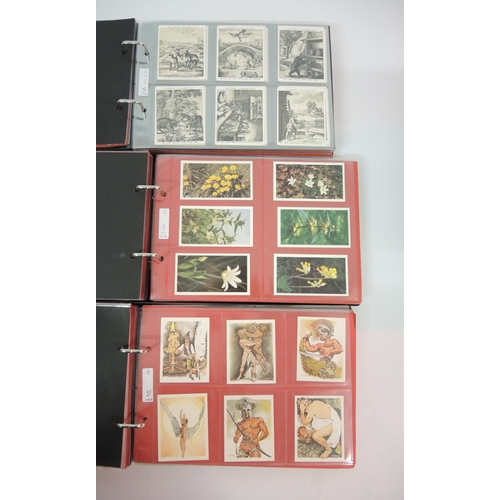 367 - Five albums of Players cigarette cards, together with two albums of Wills cigarette cards