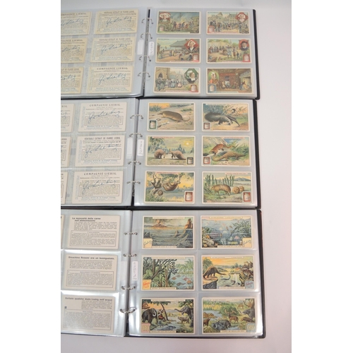 369 - Five albums of Liebig meat extract cards