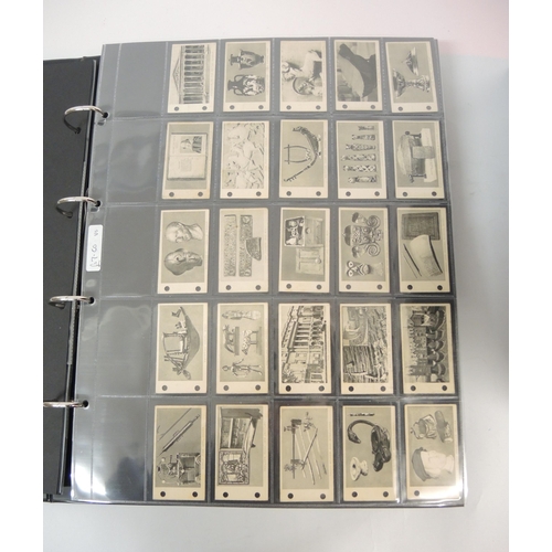 371 - One large album of Nicolas Sarony and John Sinclair cigarette cards