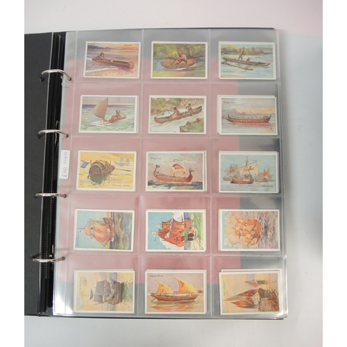 371 - One large album of Nicolas Sarony and John Sinclair cigarette cards