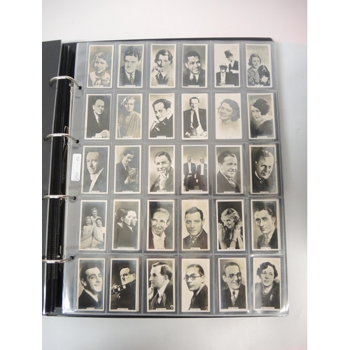 371 - One large album of Nicolas Sarony and John Sinclair cigarette cards