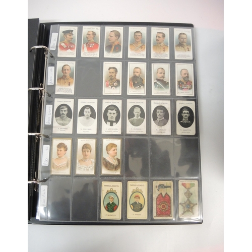 371 - One large album of Nicolas Sarony and John Sinclair cigarette cards